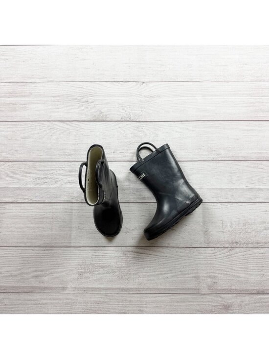 Lone Cone Other - Lone Cone Black Rubber Rain Boots Waterproof Durable Easy Pull-On Handles 8